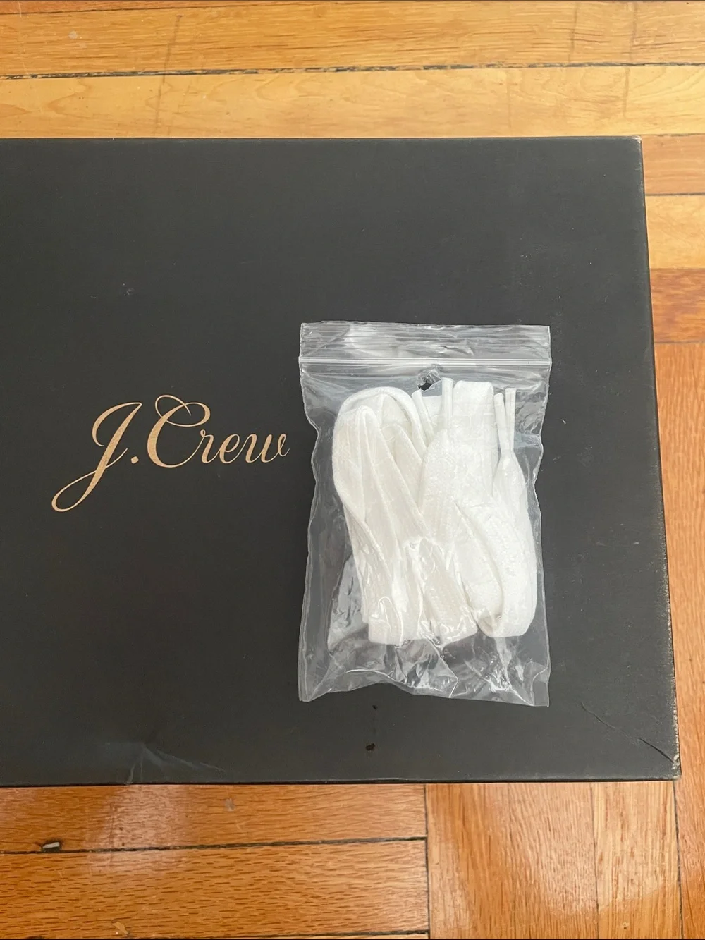 J. Crew Saturday Sneakers. White with Leopard Heel Tab, black & white laces